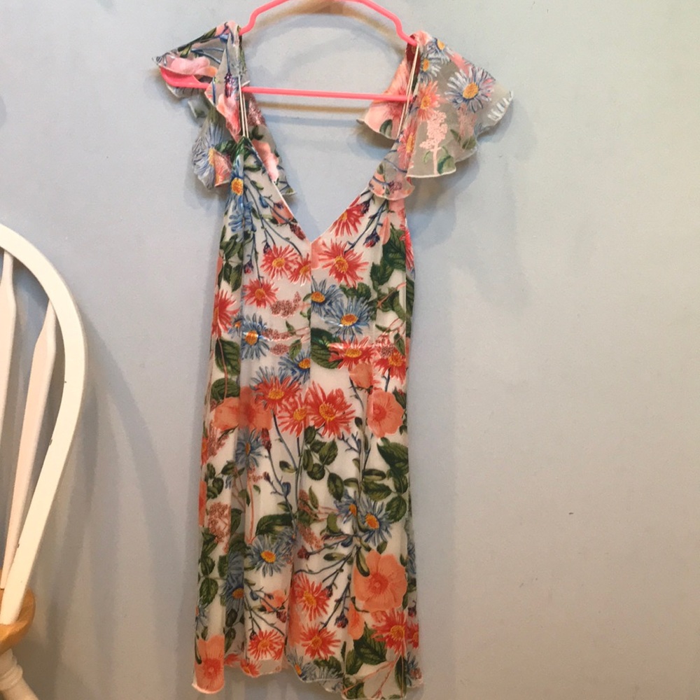 Alice and Olivia floral dress